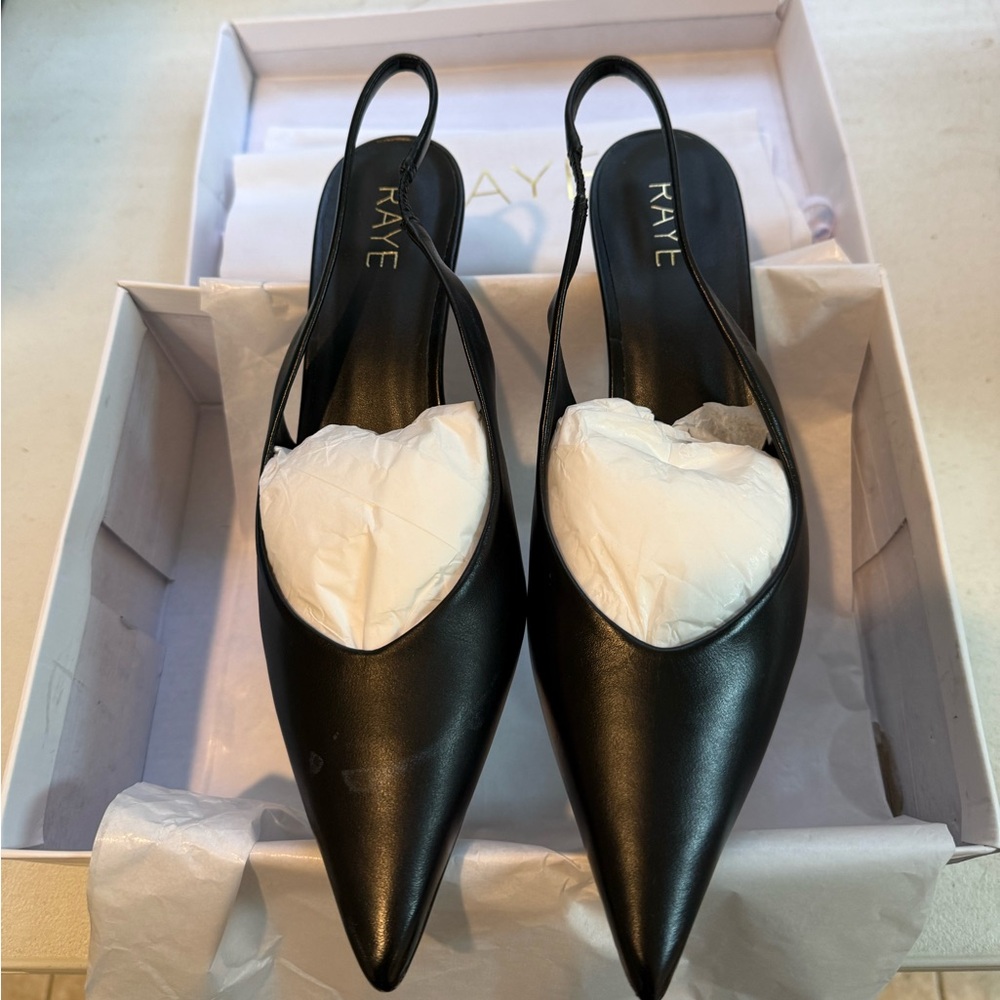 RAYE Calista Slingback in Black - Picture 5 of 7